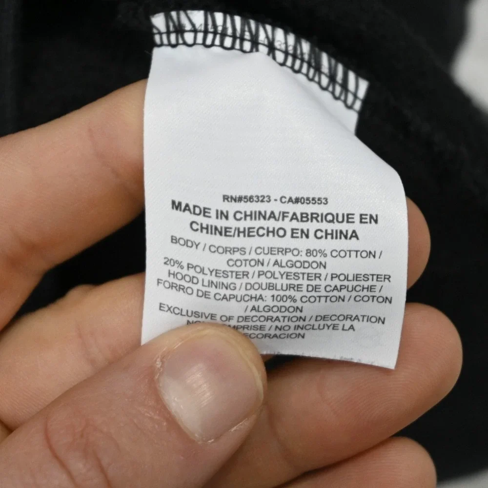 Nike SB‎ Full Zip Hoodie Black Cotton Blend W/ Pockets Long Sleeve Mens Medium